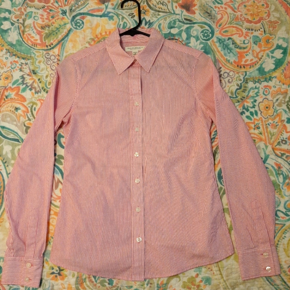 Banana Republic Non Iron Fitted Button Down Shirt
